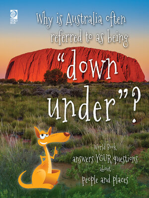cover image of Why is Australia often referred to as being "down under"?